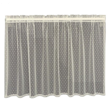 Heritage Lace Point D Esprit Window Tier; Ecru - 60 x 36 in. 8610E-6036